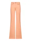 Chloé Flared Jeans In Nude & Neutrals