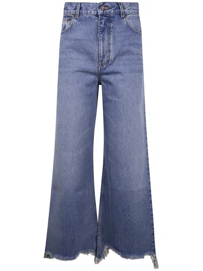 CHLOÉ CHLOÉ FLARED LEG DENIM CLOTHING