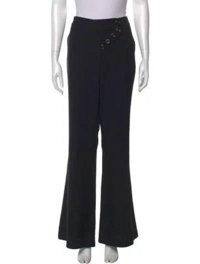 Pre-owned Chloé Flared Pants W/ Tags In Black