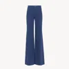 Chloé Flared Tailored Pants In Blue