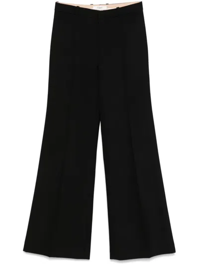 Chloé Flared Tailored Trousers In Black