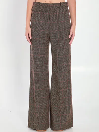 CHLOÉ CHLOÉ FLARED TROUSERS