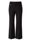 Chloé Flared Trousers In Black