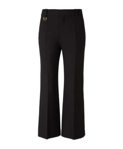 Chloé Flared Trousers In Black