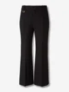 Chloé Flared Trousers In Brown