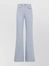 Chloé Light Blue High-rise Flare Jeans