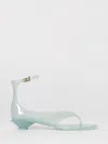 Chloé Chloe Women Pastel Light-blue Tpu Chloe Jelly Thong Sandals In Blue