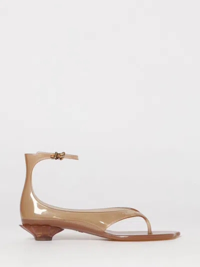 Chloé Flat Sandal Woman  In Neutral