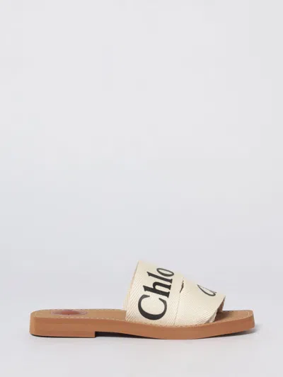 Chloé Burberry Multicolor Suede And Leather Sneakers In White