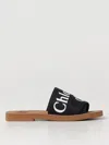 Chloé Woman Sandals Black Size 5 Polypropylene In Schwarz