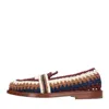Chloé Crocheted Loafers In Multicolour