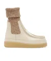 Chloé Jamie Flat Sock Bootie In Nude