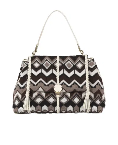 Chloé Flip Shoulder Bag In Black