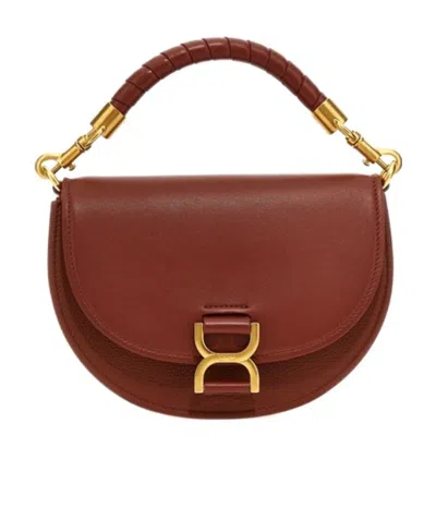 Chloé Flip Shoulder Bag In Brown