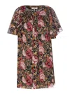 Chloé Vestido Midi - Multicolor
