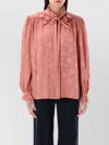 Chloé Silk Jaquard Blouse