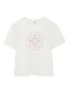 Chloé Floral Logo-print T-shirt