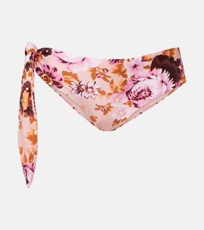 Chloé Floral Low-rise Bikini Bottoms
