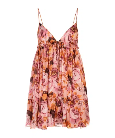 CHLOÉ FLORAL PATTERN DRESS