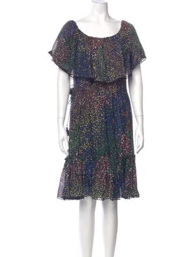 Pre-owned Chloé Floral Print Mini Dress