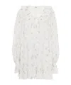 Chloé Cotton Mini Dress In White