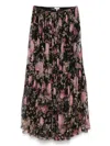 Chloé High-low Sleeveless Jumpsuit In Silk Charmeuse In Black