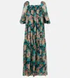Chloé Chloe Floral-printed Silk-georgette Maxi Dress
