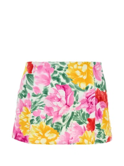 Chloé Rock Mit Blumenprint In Multi
