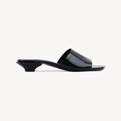 Chloé Flower Mule In Multi