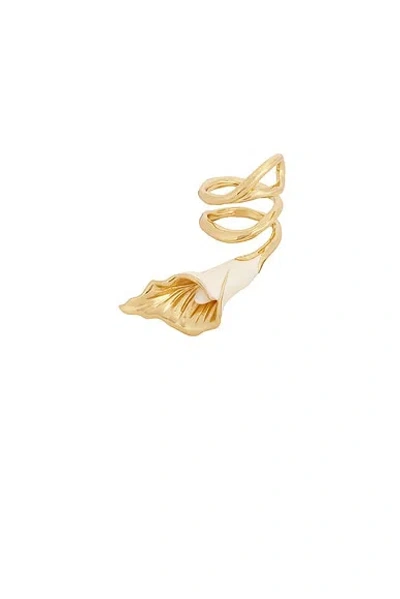 Chloé Flower Ring In Gold