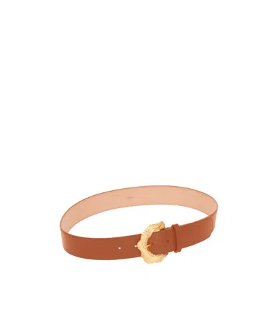 Chloé Flowers Belt In Nude