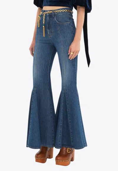 CHLOÉ FLUID FLARE JEANS