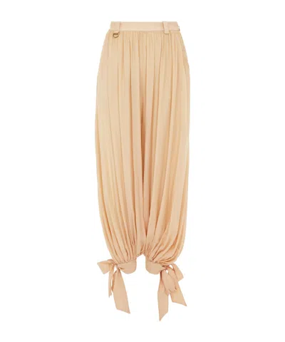 CHLOÉ CHLOÉ FLUID PLEATED PANTS