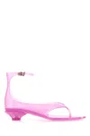 Chloé Chloe Women Fluo Pink Tpu Chloe Jelly Thong Sandals In Pinkfizz
