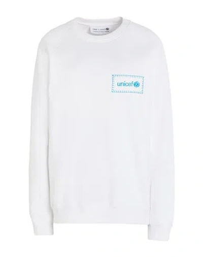 Chloé For Unicef Woman Sweatshirt White Size S Cotton, Elastane