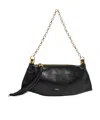 Chloé Foulard Shoulder Bags Black In Black