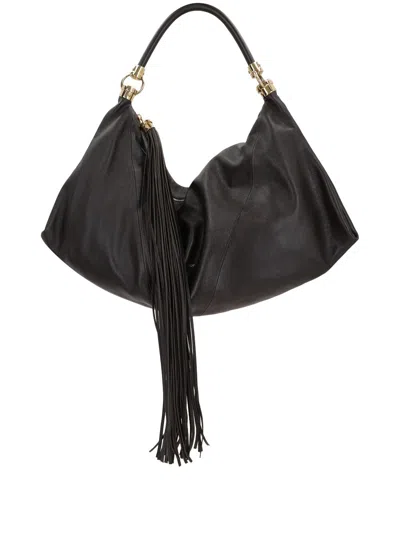 Chloé Foulard Shoulder Bag In Brown