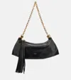 Chloé Foulard Shoulder Bags Black In Black