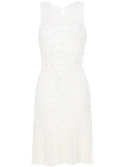 CHLOÉ 磨损边迷你连衣裙