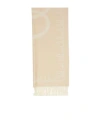 Chloé Fringed Scarf In Nude