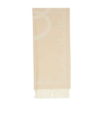 Chloé Fringed Scarf In Nude