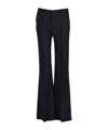 Chloé Flared Patchwork Jeans In Black