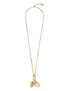 Chloé Fruits Necklace In Vintage Gold