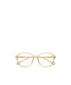 Chloé Hexagonal-shaped Frame Glasses In Nude