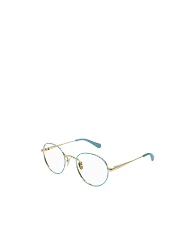 Chloé Kids' Full Frame Plain Mirror In Blue