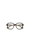 Chloé Full Frame Plain Mirror In Brown