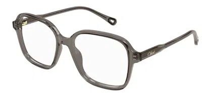 Chloé Full Frame Plain Mirror In Gray