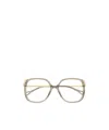 Chloé Full Frame Plain Mirror In Nude