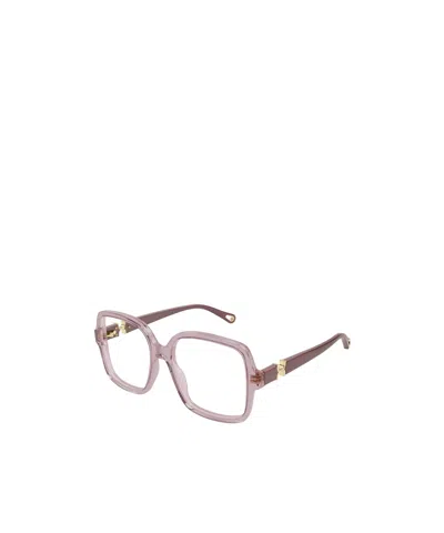 Chloé Full-frame Plain Mirror In Pink
