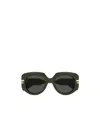 Chloé Full Frame Sunglasses In Black